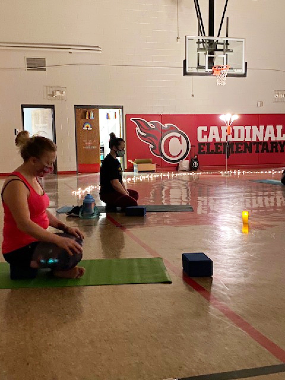 Cardinal Red Yoga Mat